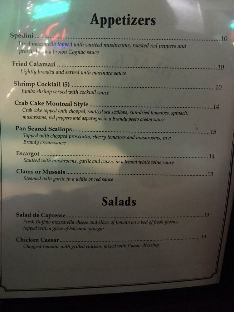 Black Bear Restaurant Menu - Image 7